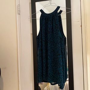 Keyhole neckline top